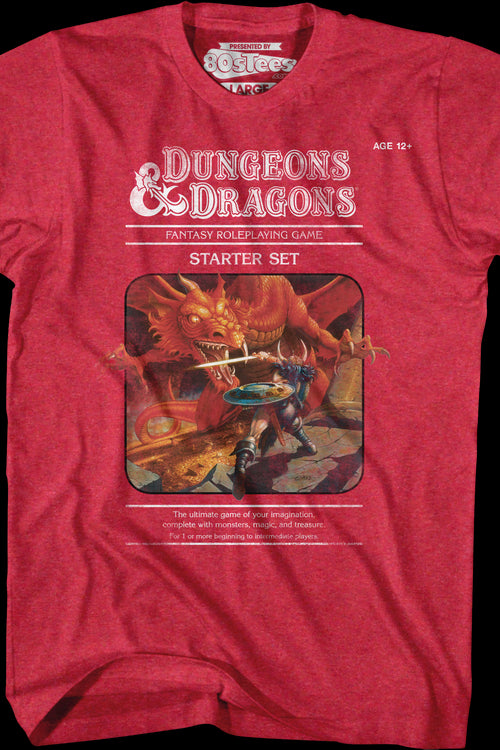 Red Starter Set Dungeons & Dragons T-Shirtmain product image