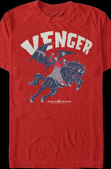 Red Venger Dungeons & Dragons T-Shirt