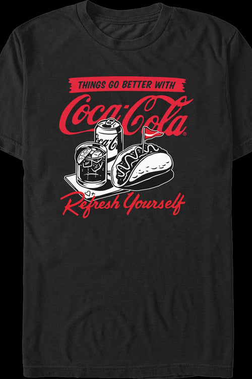 Refresh Yourself Coca-Cola T-Shirtmain product image