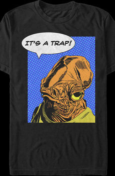 Retro Admiral Ackbar It's A Trap Star Wars T-Shirt