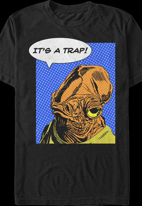 Retro Admiral Ackbar It's A Trap Star Wars T-Shirt