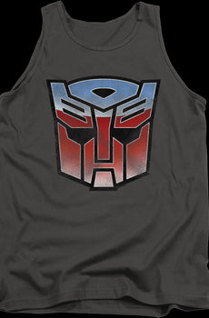 Retro Autobot Logo Transformers Tank Top