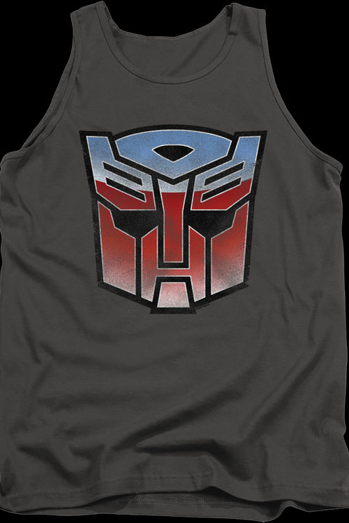 Retro Autobot Logo Transformers Tank Topmain product image