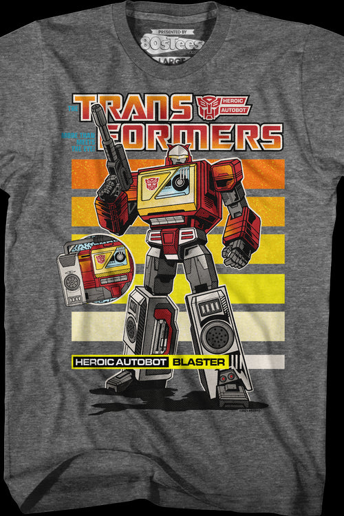 Retro Blaster Transformers T-Shirtmain product image