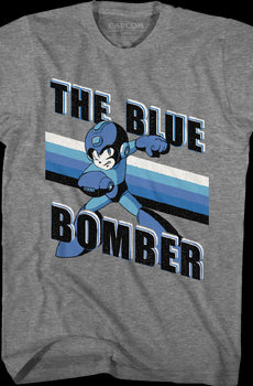 Retro Blue Bomber Mega Man T-Shirt