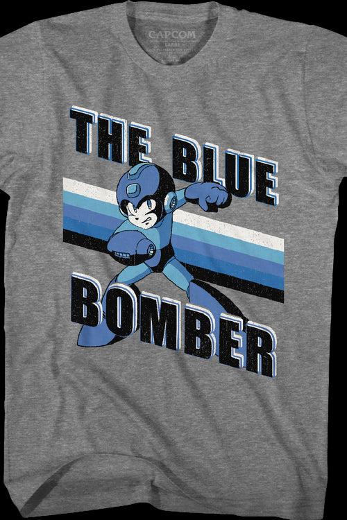 Retro Blue Bomber Mega Man T-Shirtmain product image