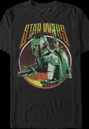 Retro Boba Fett Star Wars T-Shirt