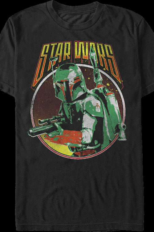 Retro Boba Fett Star Wars T-Shirtmain product image