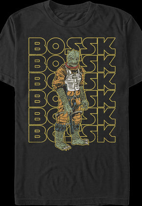 Retro Bossk Star Wars T-Shirt