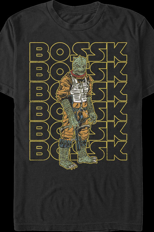 Retro Bossk Star Wars T-Shirtmain product image