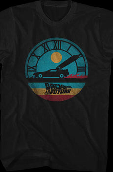 Retro Clock Back To The Future T-Shirt