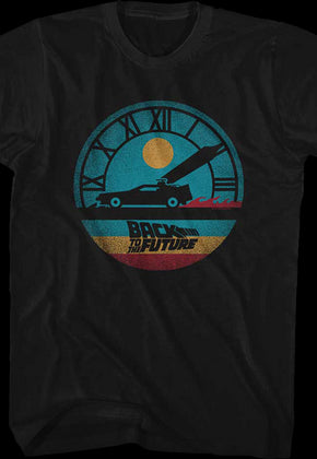Retro Clock Back To The Future T-Shirt