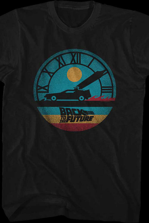 Retro Clock Back To The Future T-Shirtmain product image