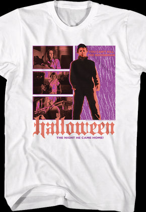 Retro Collage Poster Halloween T-Shirt