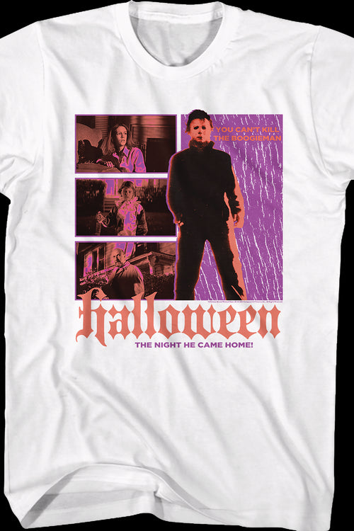 Retro Collage Poster Halloween T-Shirtmain product image