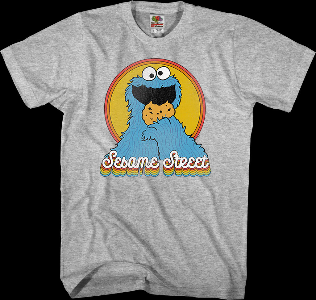 cookie monster tee shirts adults