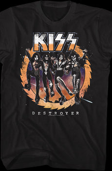 Retro Destroyer KISS T-Shirt
