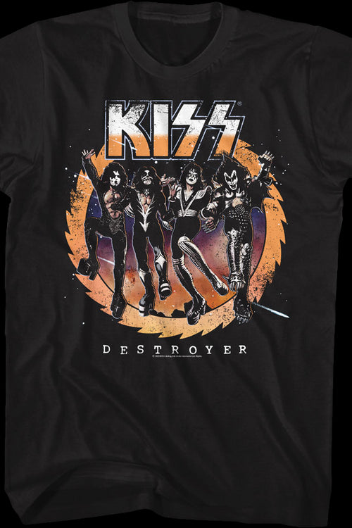 Retro Destroyer KISS T-Shirtmain product image