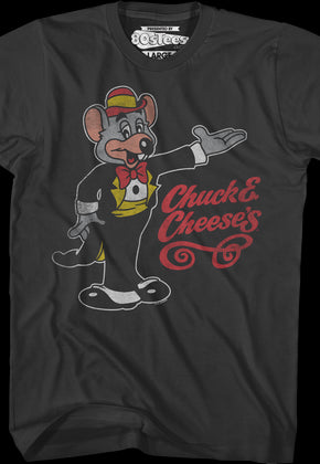 Retro Distressed Chuck E. Cheese T-Shirt