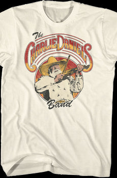Retro Fiddle Photo Charlie Daniels Band T-Shirt