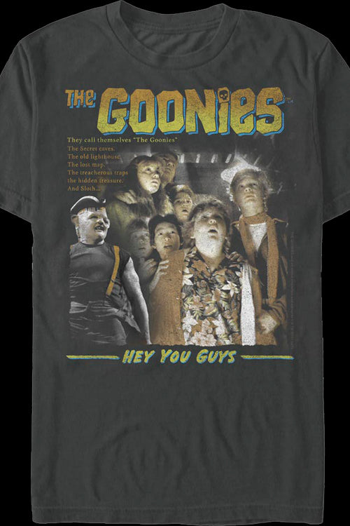 Retro Hey You Guys Goonies T-Shirtmain product image