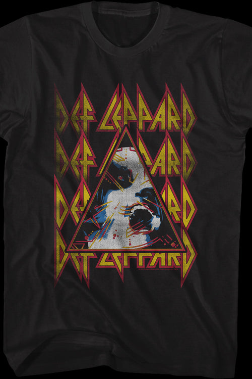 Retro Hysteria Triangle Def Leppard T-Shirtmain product image