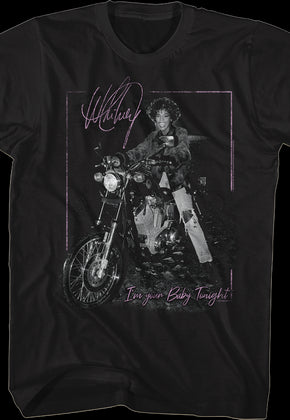 Retro I'm Your Baby Tonight Whitney Houston T-Shirt