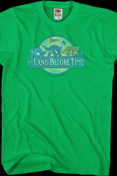 Retro Logo Land Before Time T-Shirtmain product image