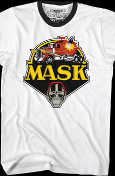 Retro Logo MASK Ringer Shirt