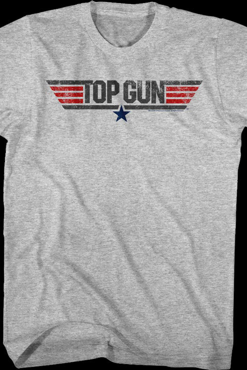 Retro Logo Top Gun T-Shirtmain product image