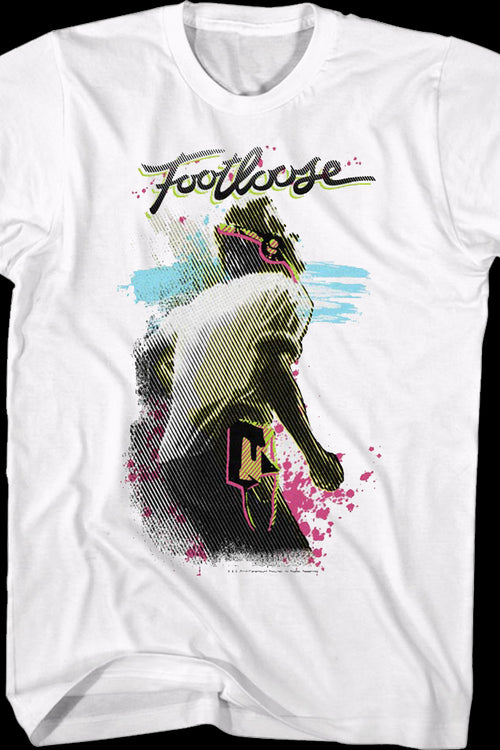 Retro Poster Footloose T-Shirtmain product image