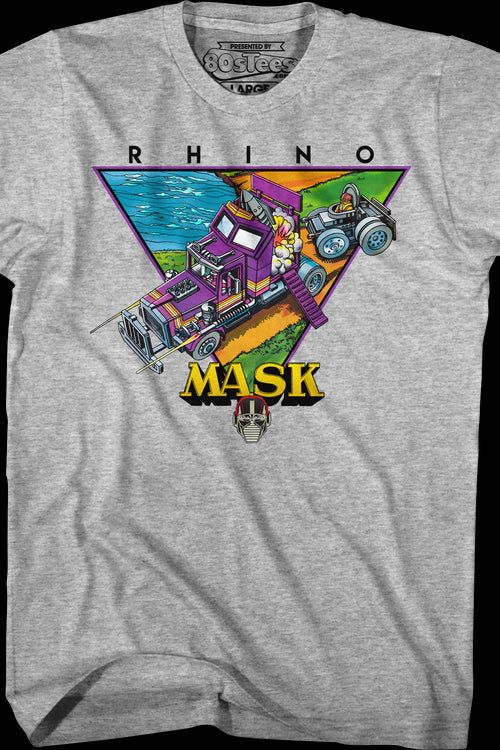 Retro Rhino MASK T-Shirtmain product image