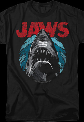 Retro Shark Attack Jaws T-Shirt