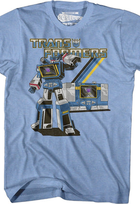Retro Soundwave Transformers T-Shirt