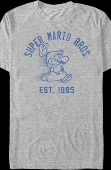 Retro Super Mario Bros. Est. 1985 Nintendo T-Shirt