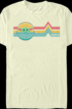 Retro The Child Star Wars The Mandalorian T-Shirt