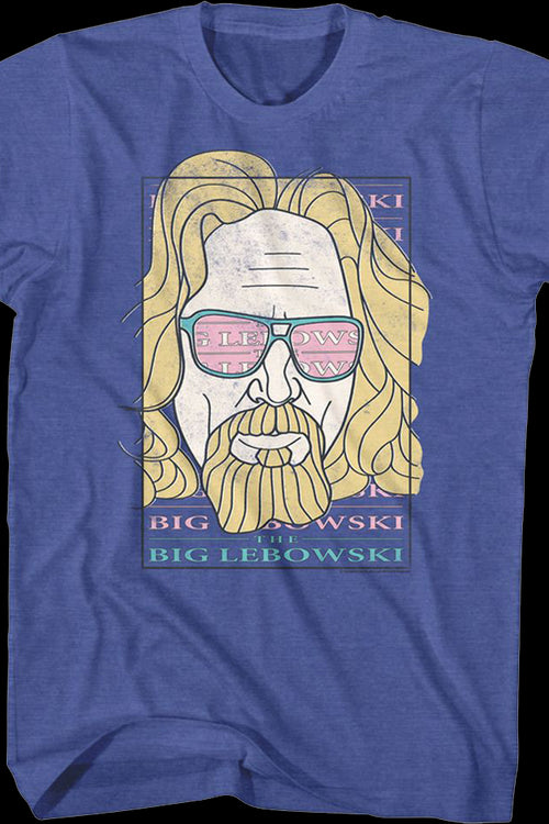 Retro The Dude Big Lebowski T-Shirtmain product image