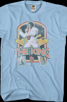 Retro The King Elvis Presley T-Shirt