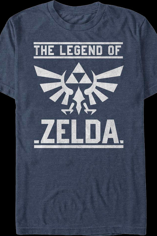 Retro Triforce Legend of Zelda Nintendo T-Shirtmain product image