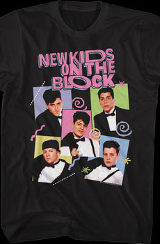 Retro Tuxedos New Kids On The Block T-Shirt