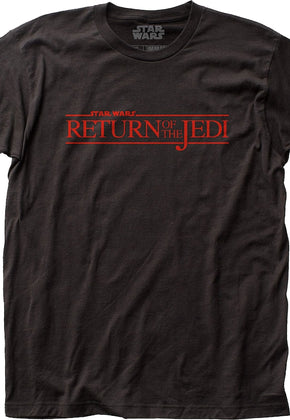 Return Of The Jedi Logo Star Wars T-Shirt
