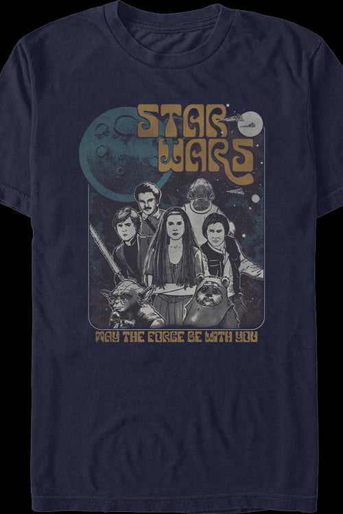 Return Of The Jedi May The Force Be With You Star Wars T-Shirtmain product image