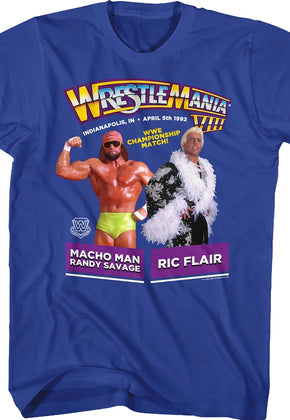 Ric Flair Vs Macho Man WrestleMania Shirt