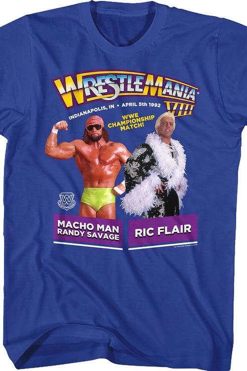 Ric Flair Vs Macho Man WrestleMania Shirtmain product image