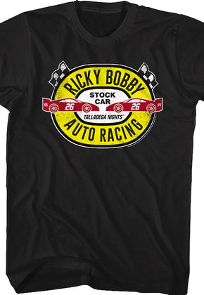 Ricky Bobby Auto Racing Talladega Nights T-Shirt