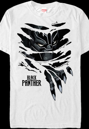 Ripped Black Panther T-Shirt