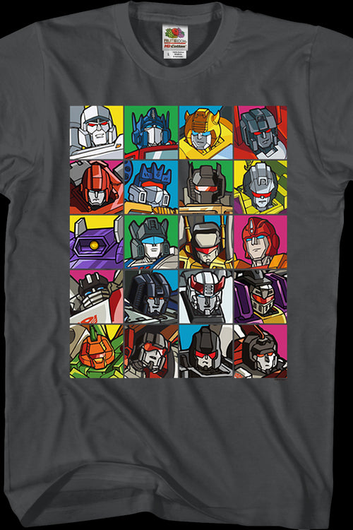 Robot Collage Transformers T-Shirtmain product image
