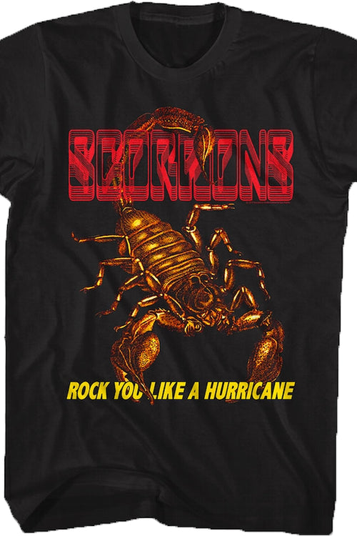 Rock You Like A Hurricane Scorpions T-Shirtmain product image