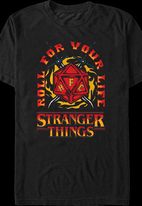 Roll For Your Life Stranger Things T-Shirt