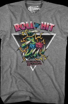 Roll To Hit Dungeons & Dragons T-Shirt